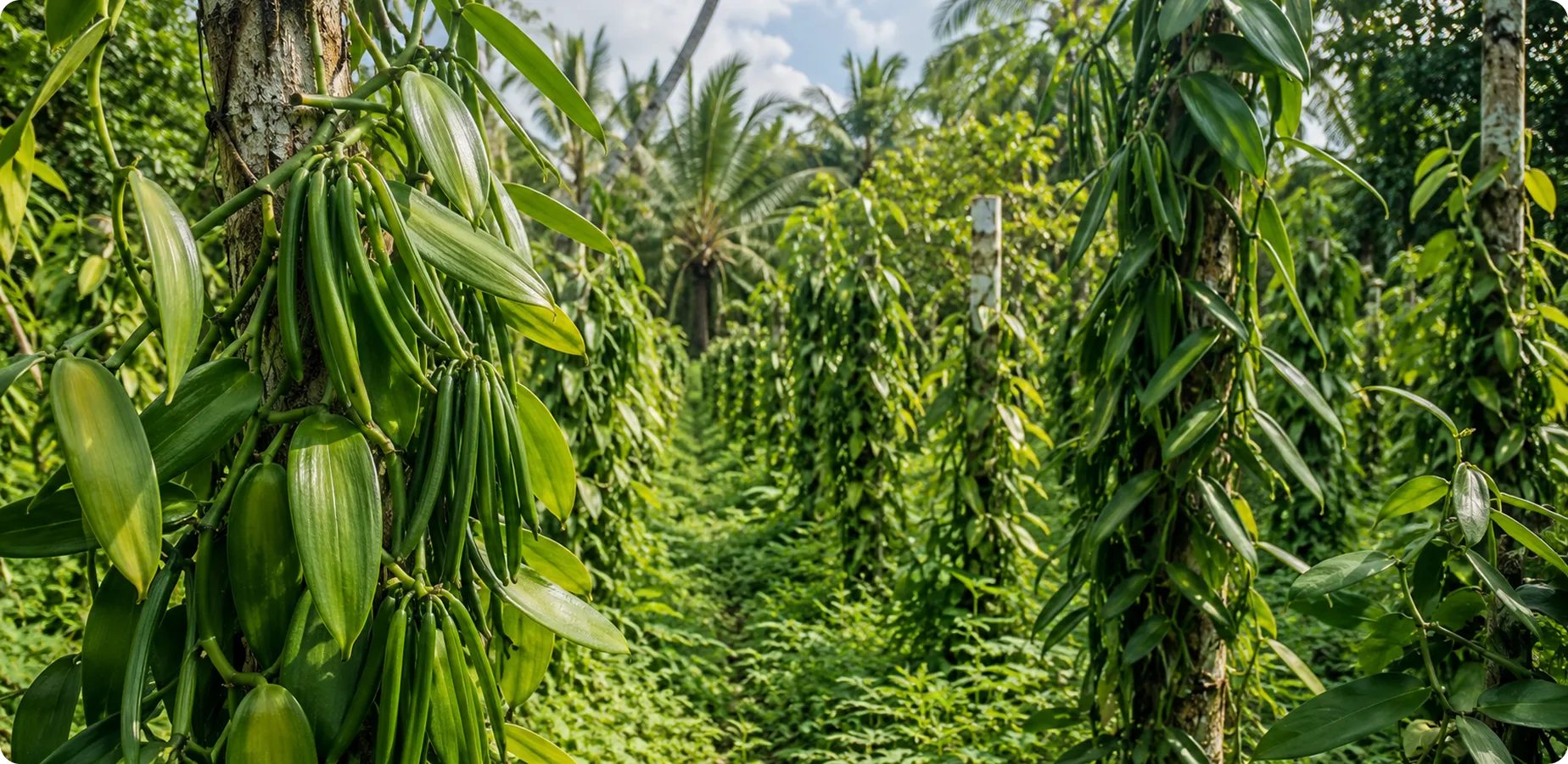 Indonesian Local Vanilla Sourcing Plantation